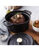 Cocotte ronde haute Staub 24cm - 4 coloris