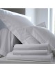 Parure de lit UNI Satin Blanc des Vosges - 9 coloris