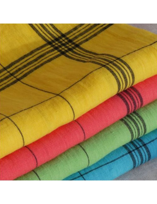 2 torchons Bistrot 100% lin Charvet - 10 coloris