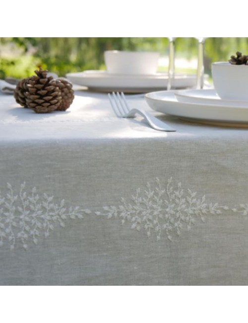 Nappe Reseda en lin Charvet - 2 coloris