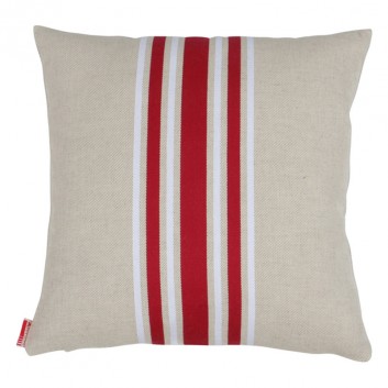 Coussin Corda bordeaux Artiga 40x40cm