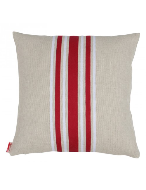 Coussin Corda bordeaux Artiga 40x40cm
