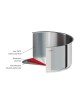 Marmite CRISTEL Castel Pro en inox - 3 tailles