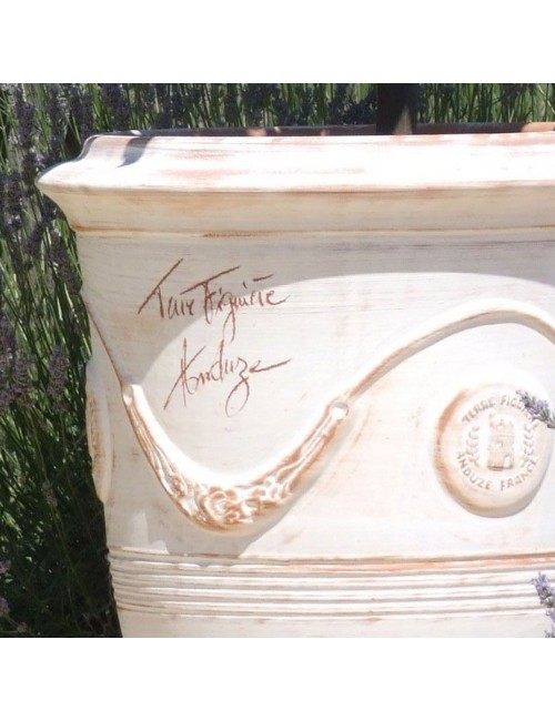 Terre Figuière Vase Cerusé naturel - 4 tailles