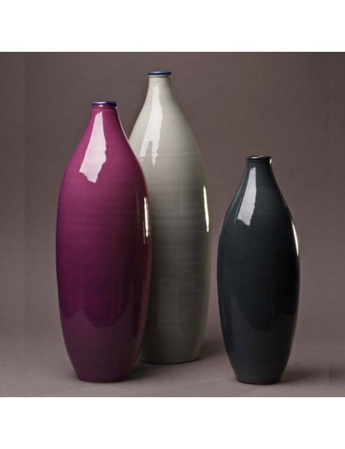 Vase en céramique BERNEX - 3 tailles plusieurs coloris