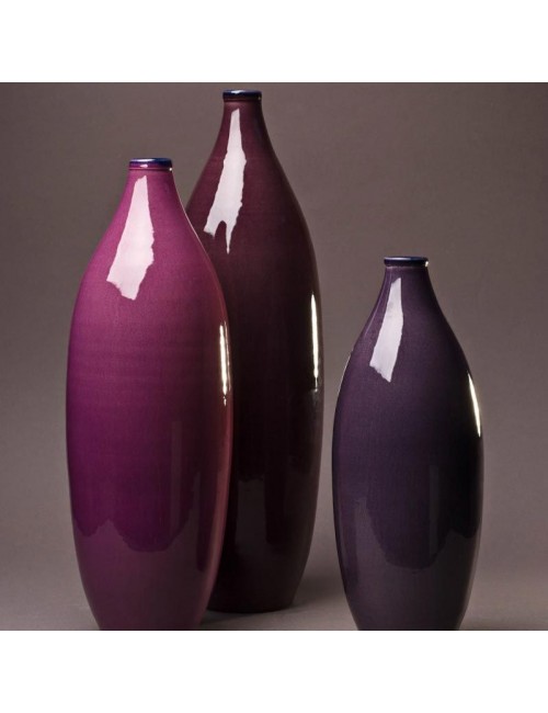 Vase en céramique BERNEX - 3 tailles plusieurs coloris