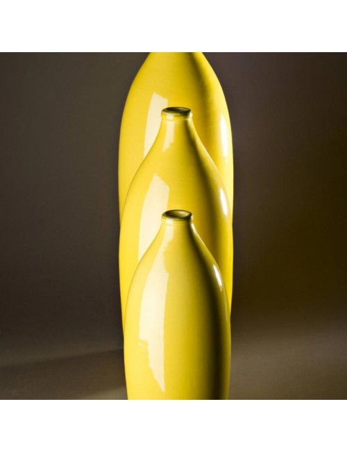 Vase en céramique BERNEX - 3 tailles plusieurs coloris