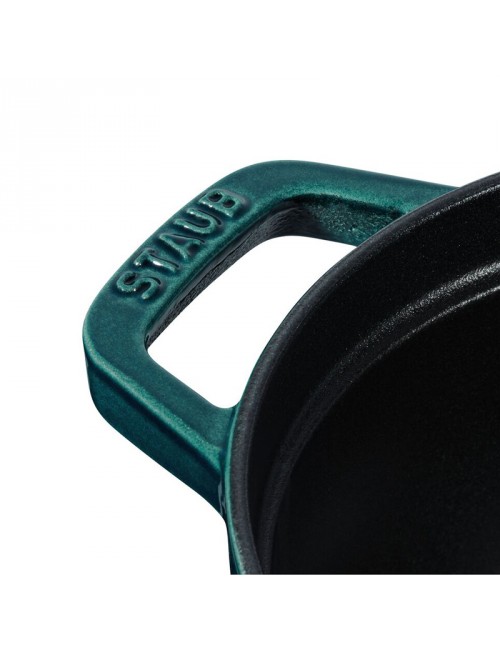 Cocotte Staub Blue La Mer ovale en fonte - 2 tailles