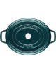 Cocotte Staub Blue La Mer ovale en fonte - 2 tailles