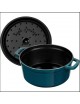 Cocotte en fonte Staub ronde Blue La Mer - 4 diamètres