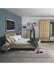 Chambre Mimizan Lit armoire dressing Gami
