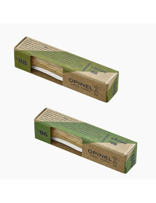 Duo Opinel n°6 - n°8 Tradition Luxe Chêne
