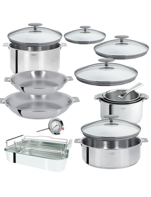 Set batterie 12 pièces Cristel Casteline