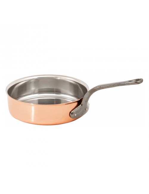 Sauteuse cylindrique cuivre 2,5mm Matfer - 4 tailles