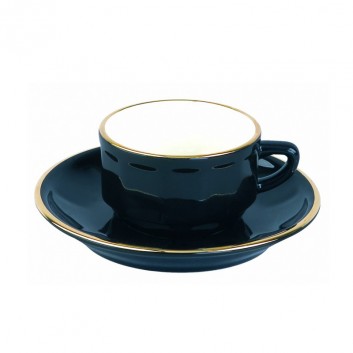Tasse et soucoupe Flora Apilco - 6 coloris 4 tailles