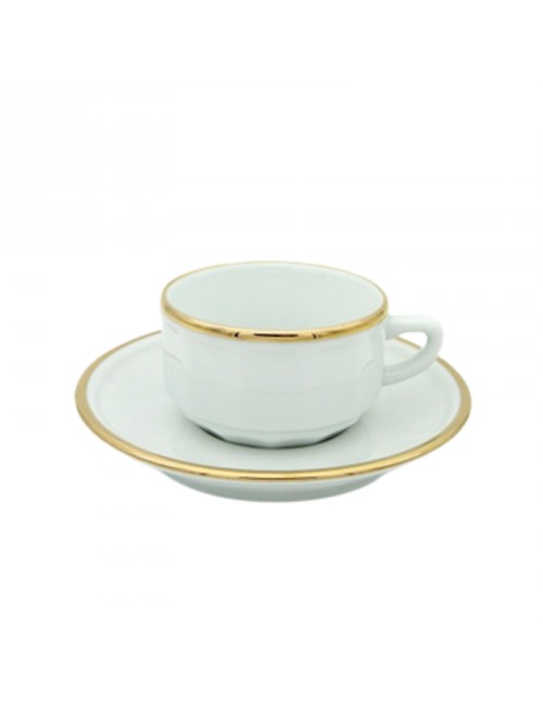 Tasse et soucoupe Flora Apilco - 6 coloris 4 tailles