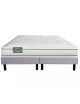 Ensemble Heveane Dunlopillo matelas sommier lattes fixes - 8 tailles