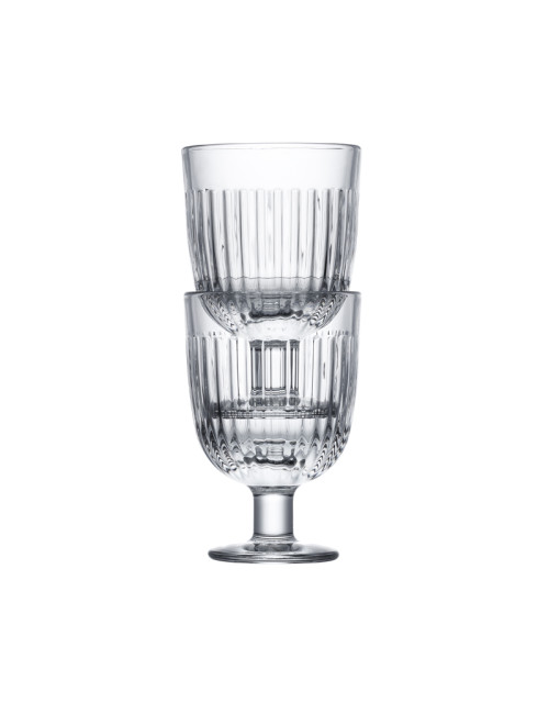 6 verres à pied Ouessant La Rochère
