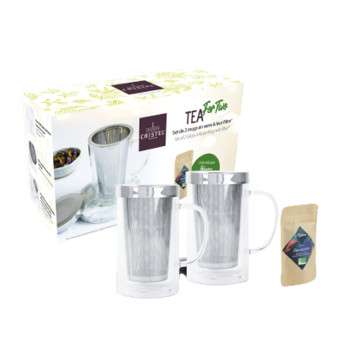 Set cadeau "Tea for two" Cristel