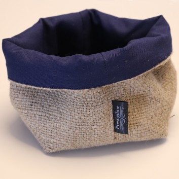 Panière toile jute Prestigiline