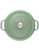 Cocotte Staub en fonte Sauge - 6 diamètres