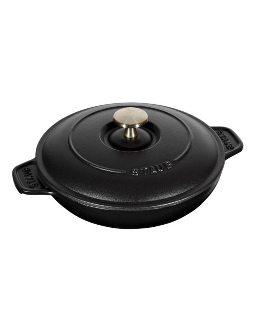 Assiette chaude ronde plat fonte Staub 20cm - 2 coloris