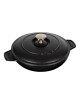Assiette chaude ronde plat fonte Staub 20cm - 2 coloris