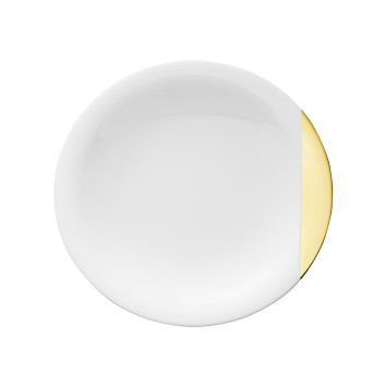 6 assiettes Degrenne SD One Or - 2 tailles