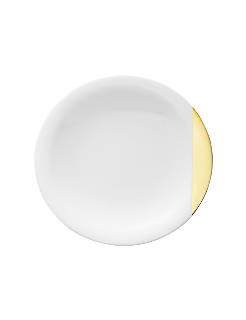 6 assiettes Degrenne SD One Or - 2 tailles
