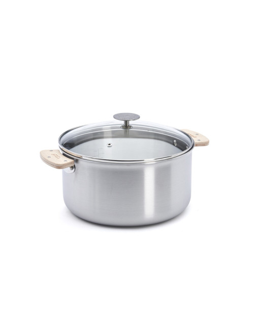 Batterie 3 casseroles Alchimy Loqy De Buyer 7 pièces
