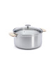 Batterie 3 casseroles Alchimy Loqy De Buyer 7 pièces
