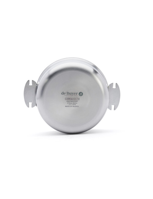 Batterie 3 casseroles Alchimy Loqy De Buyer 7 pièces