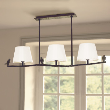Suspension Plume Bronze Objet Insolite - 3 coloris