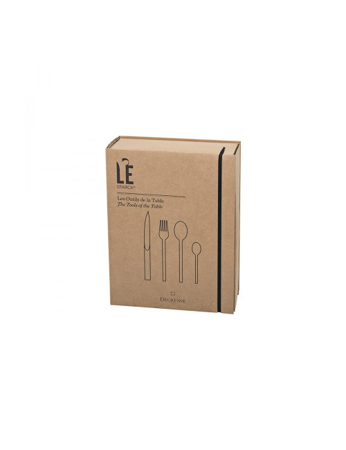 Couverts 24 pièces L'E inox DEGRENNE