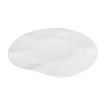 6 assiettes Lotus porcelaine Pergay - 5 dimensions