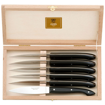 Coffret 6 couteaux Capucins Dozorme - 4 coloris
