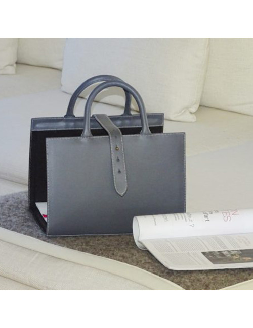 Porte revues en cuir Midipy - 6 coloris