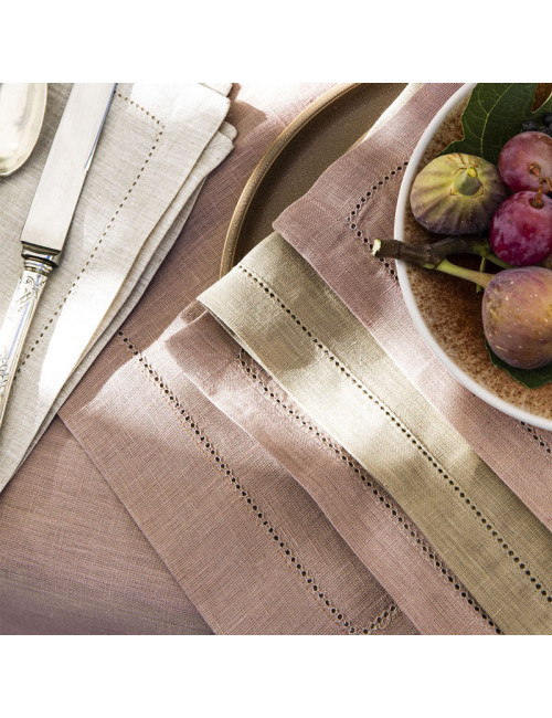 6 sets de table en Lin Florence Turpault - 13 coloris