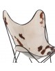 Fauteuil Butterfly AA Airborne Peau de Vache