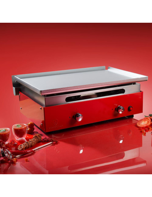 Plancha Verycook gaz 2 feux Creative Veryspicy