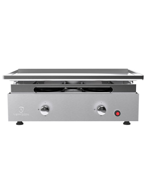 Plancha Verycook gaz 2 feux Creative Verynox