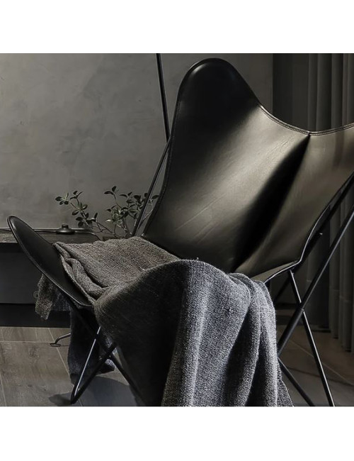 Fauteuil AA cuir Butterfly Airborne - 3 coloris