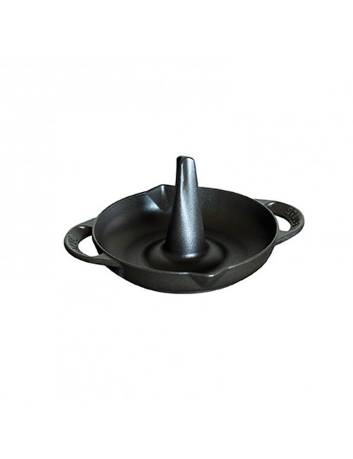 Roaster Staub Fonte Emaillée 24cm noir mat