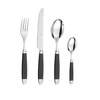 Couverts Capdeco Mercure noir