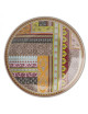 6 assiettes Ispahan Deshoulières porcelaine - 6 dimensions