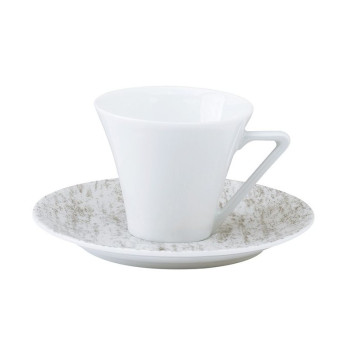 6 tasses soucoupes Cyclades Deshoulières - 2 tailles