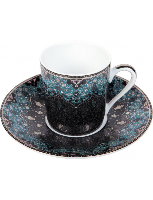 6 tasses soucoupes Dhara Deshoulières - 2 coloris - 2 dimensions