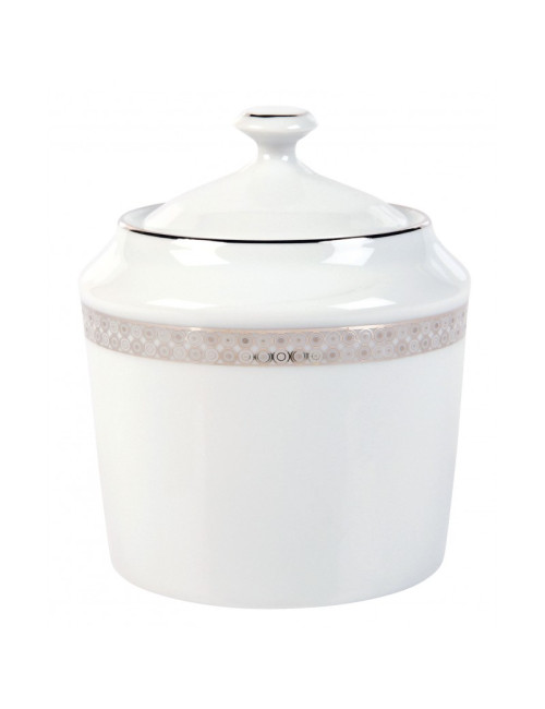 Théière cafetière sucrier Deshoulières Parure en porcelaine