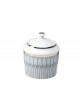 Théière cafetière sucrier Arcades Deshoulières porcelaine - 2 coloris