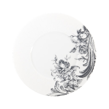 6 assiettes Stanislas Haviland - 2 coloris 3 diamètres